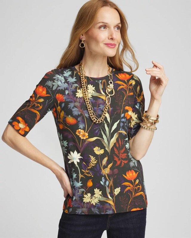 Touch of Cool Autumn Short Sleeve Tee - image 1